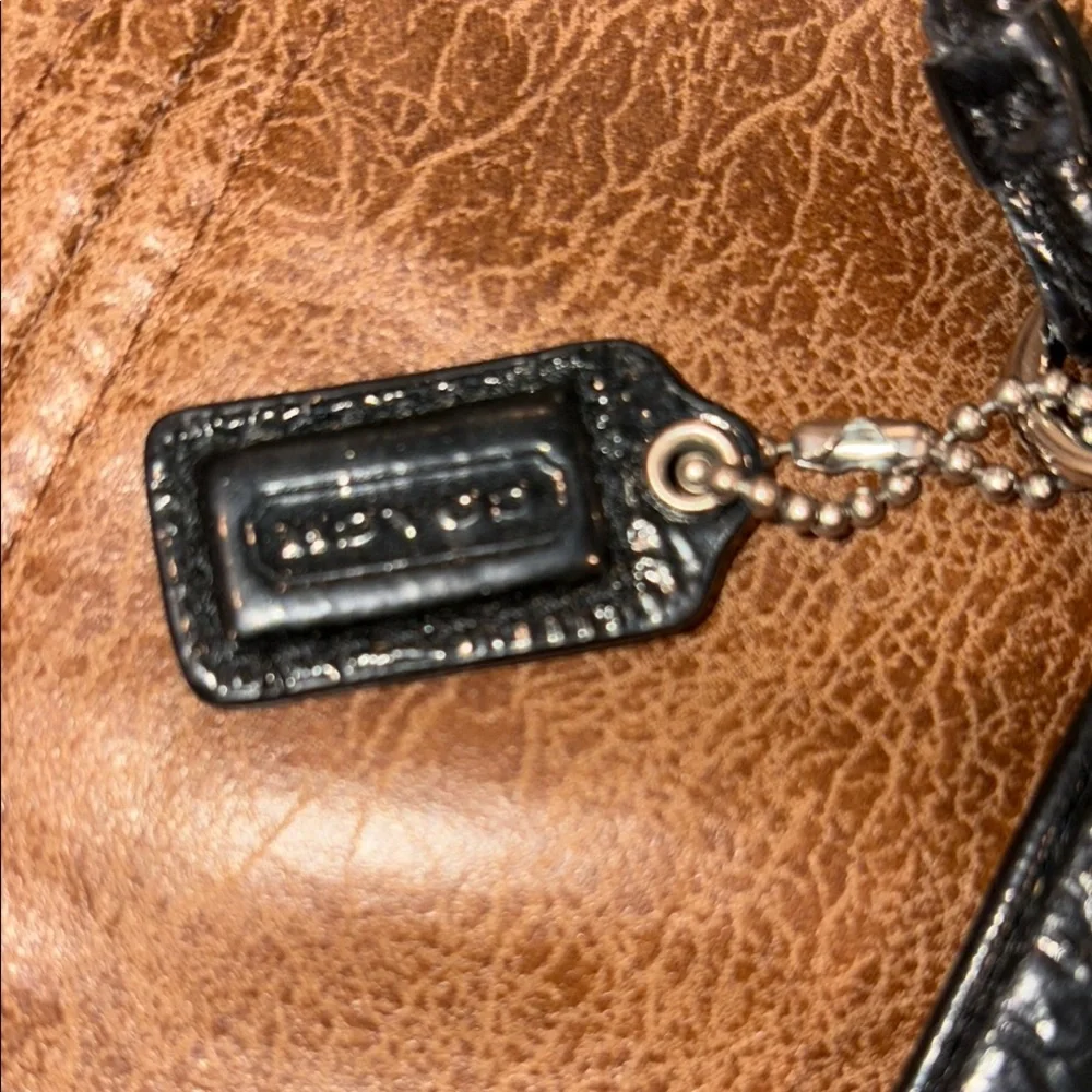 Coach Black Wristlet